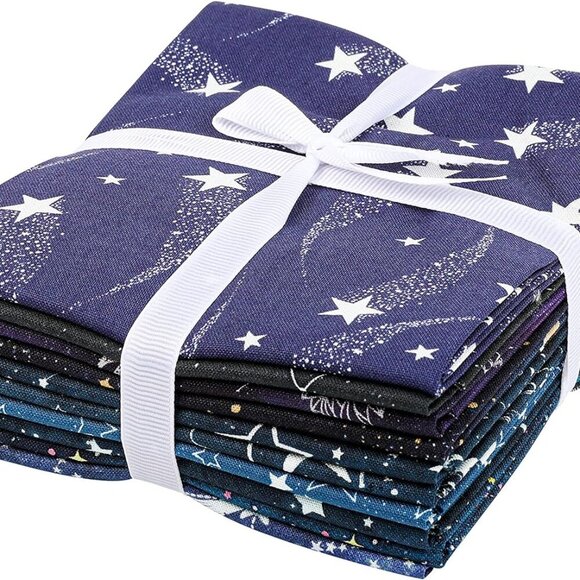 25 Options- 100% Cotton Quilting Fabric Bundles 10pcs Fat Quarters 18”x21”-Mediu - Picture 4 of 6